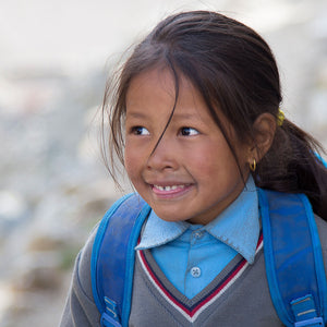 Sur les chemins de retour de l'école, Népal